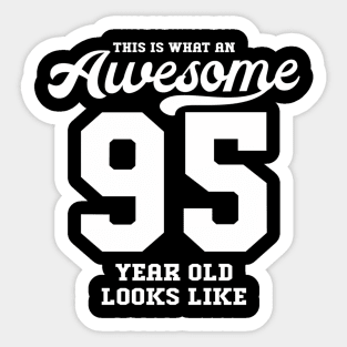 95Th Awesome 95 Sticker